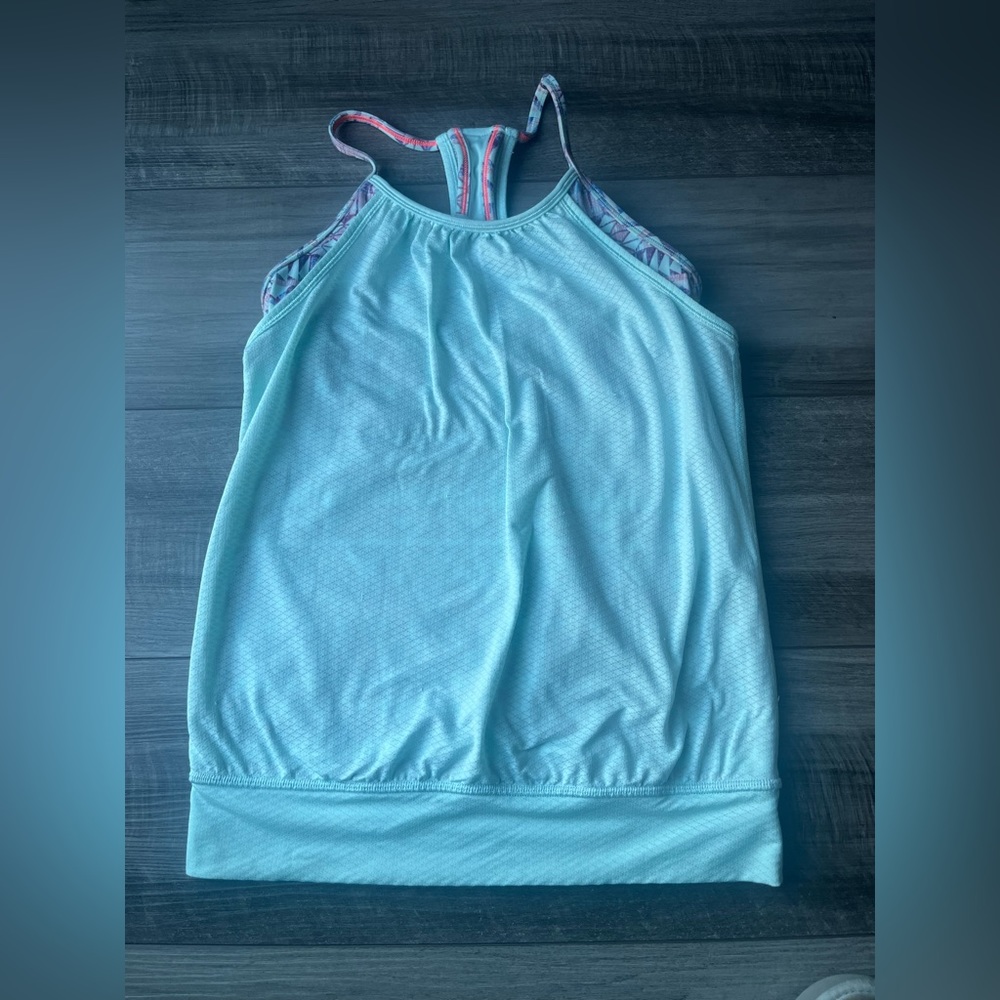 Ivivva tank with built in sports bra size 12